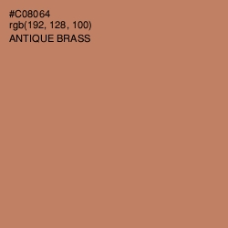 #C08064 - Antique Brass Color Image